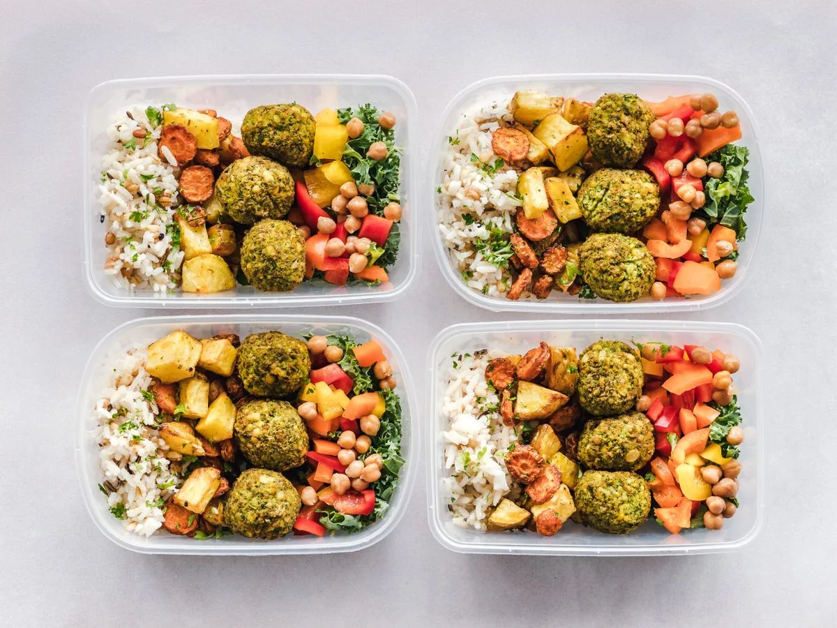 Food storage container in an everyday setting