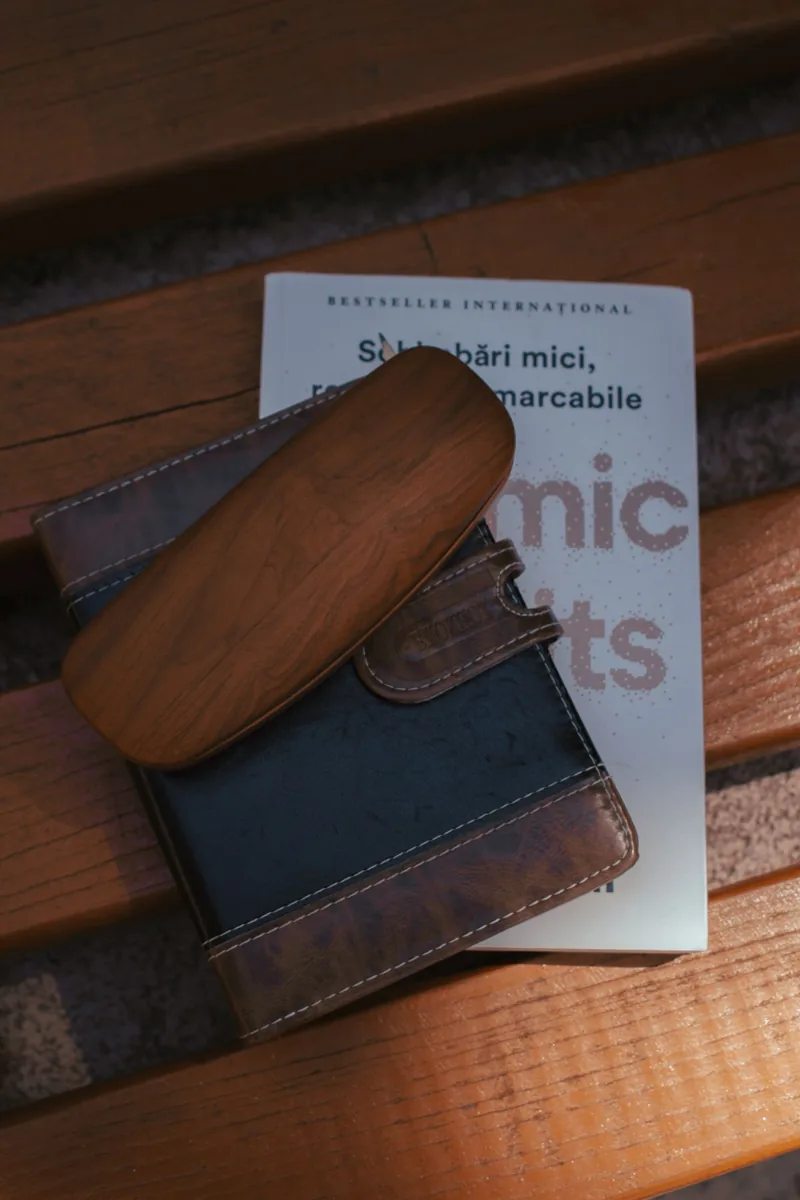 Sunglasses case in an everyday setting